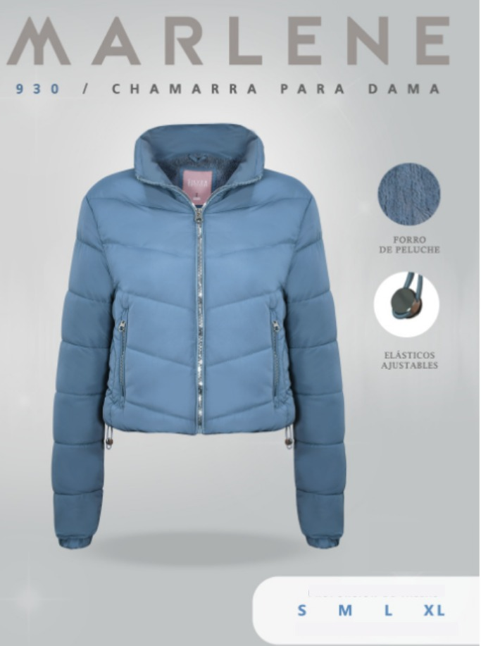 CHAMARRA PARA DAMA MARLENE 930