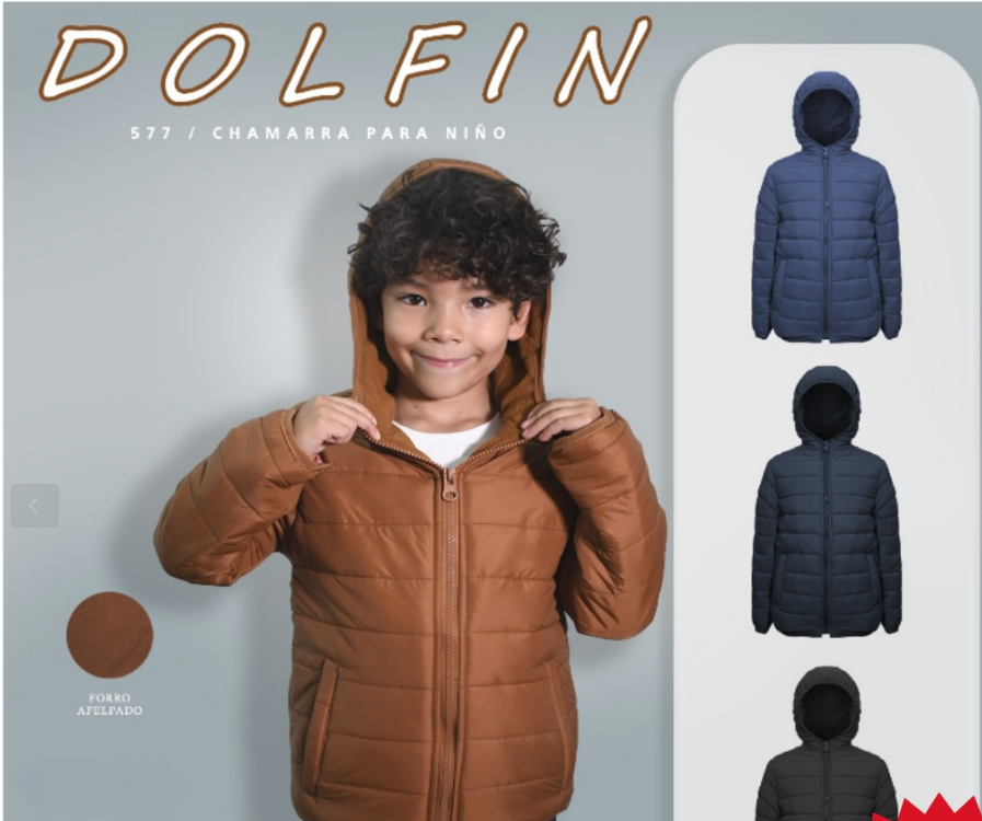 Chamarra DOLFIN para niño