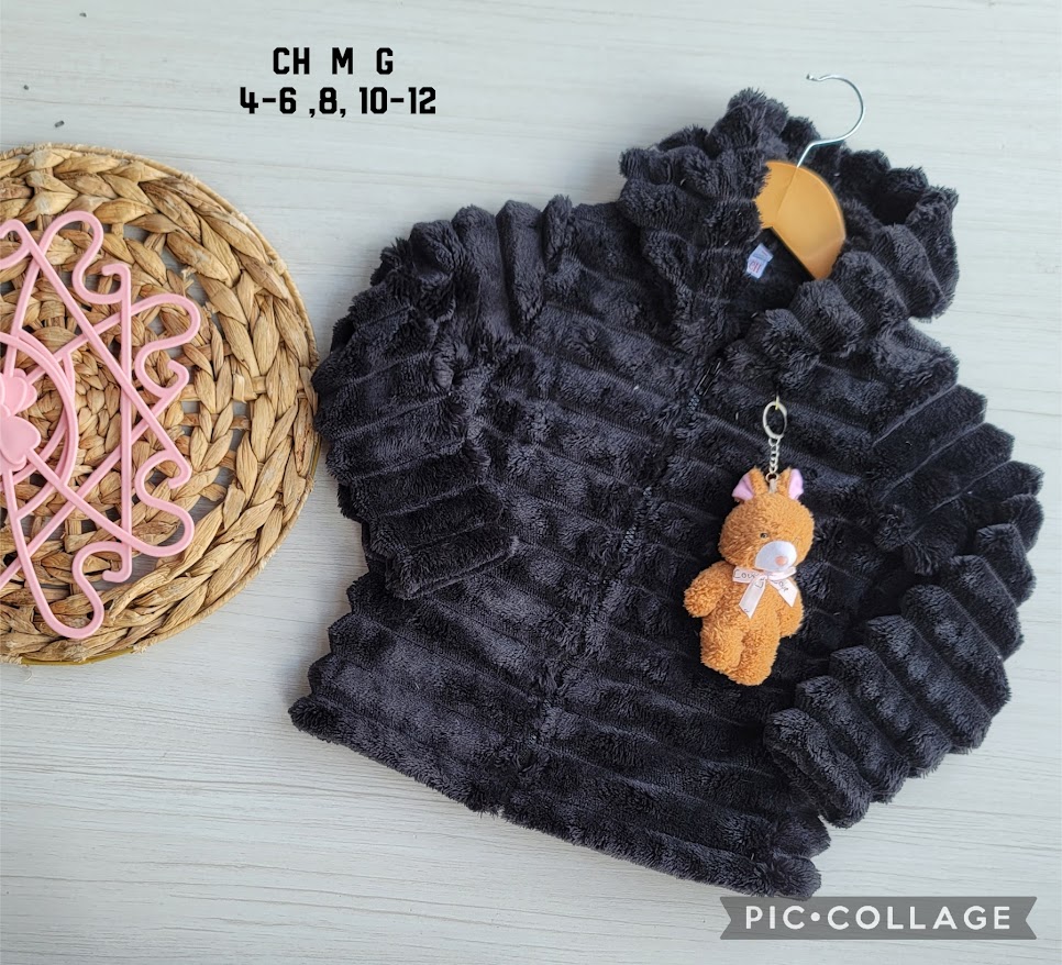 Chamarra de peluche niña