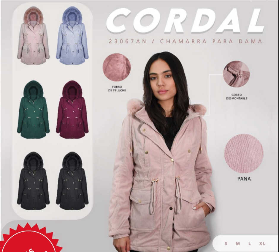 Chamarra CORDAL para Mujer