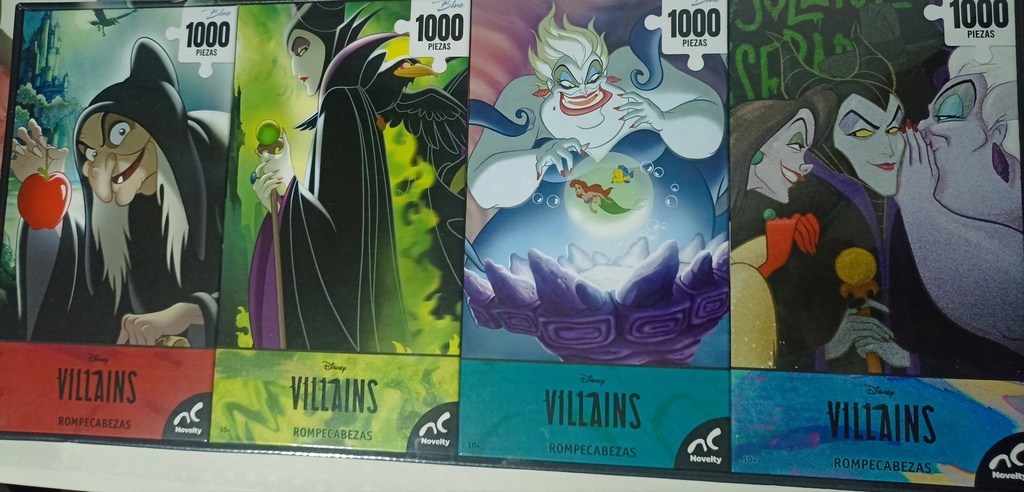 Rompecabezas Villanas de Disney 1000 pz