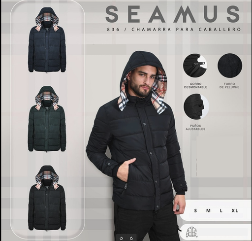 CHAMARRA PARA CABALLERO SEAMUS 836